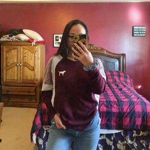 Burgundy PINK Sweater!
